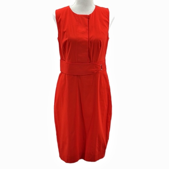 Donna Karan New York Sleeveless Sheath Dress in Grenadine - NEW - Size 4 - Picture 3 of 11